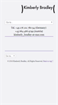 Mobile Screenshot of kimberly-bradley.com